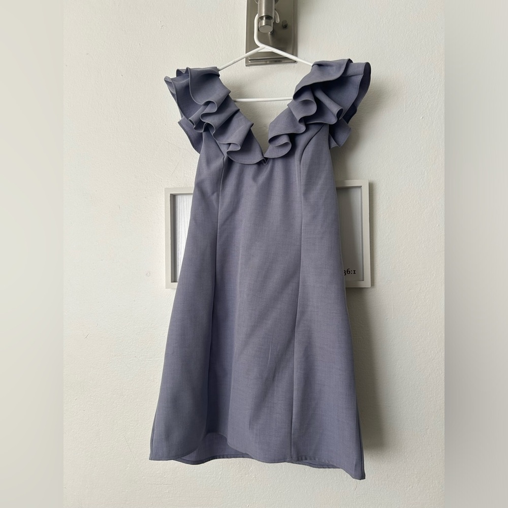 Grey elegant dress